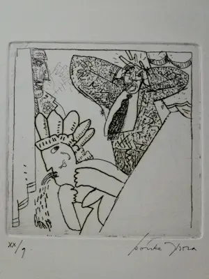 Bouke Ylstra - Ets gesigneerd kopen? Bied vanaf 20!
