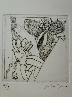Bouke Ylstra - Ets gesigneerd kopen? Bied vanaf 20!