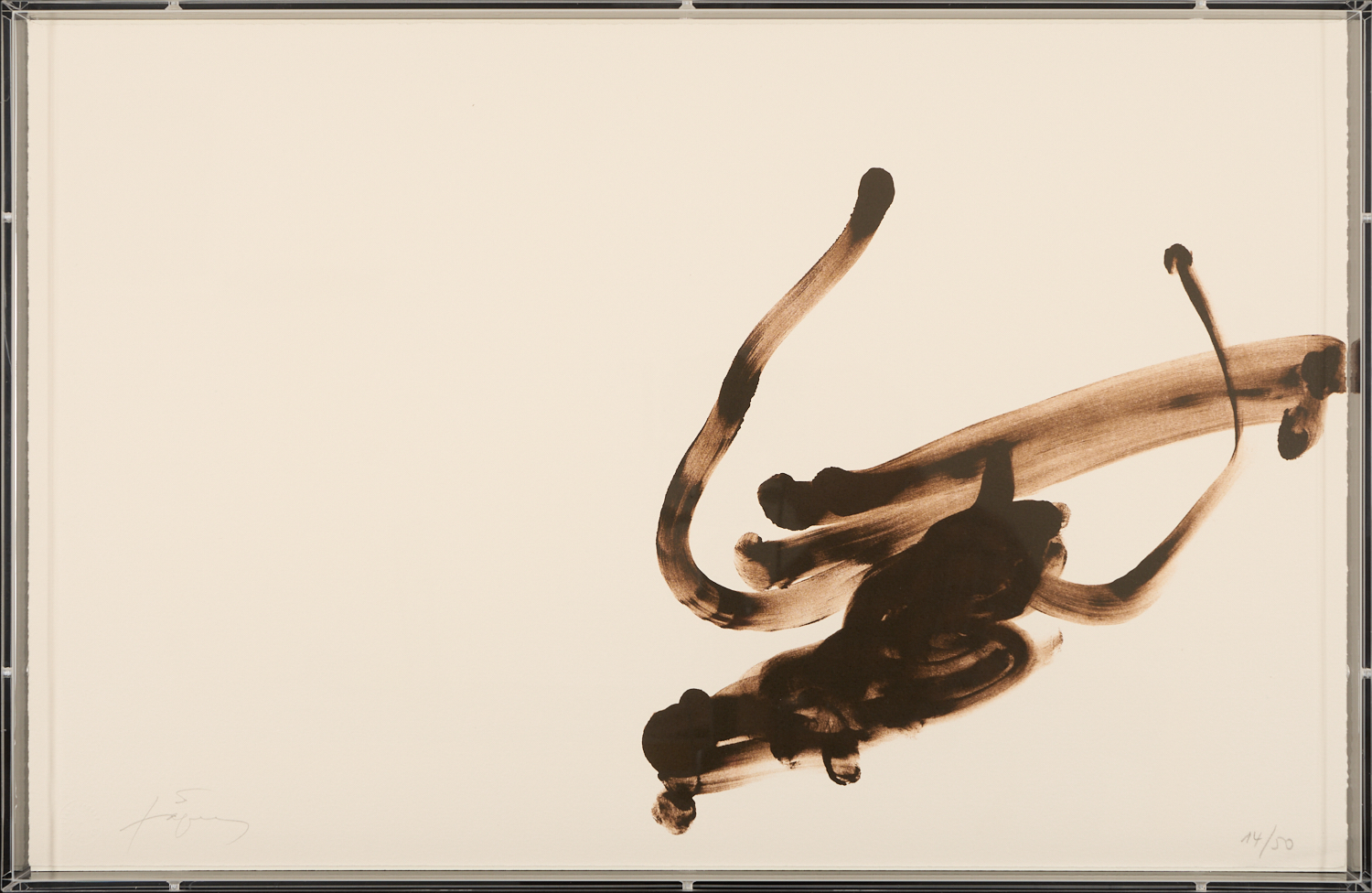 Antoni Tapies - Fraaie Litho - 1993 - Gesigneerd - in Swiss hand-made case kopen? Bied vanaf 690!