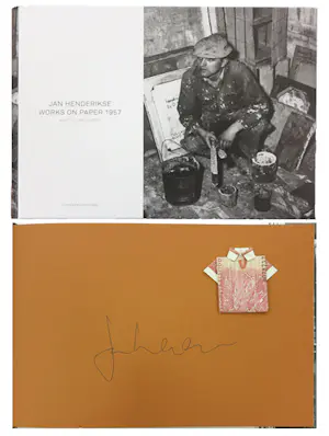 Jan Henderikse - Gesigneerde tentoonstellingscatalogus inclusief origineel werk kopen? Bied vanaf 100!