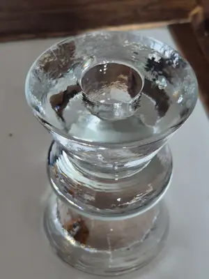 Pukeberg Glass - kandelaar +2 kopen? Bied vanaf 25!