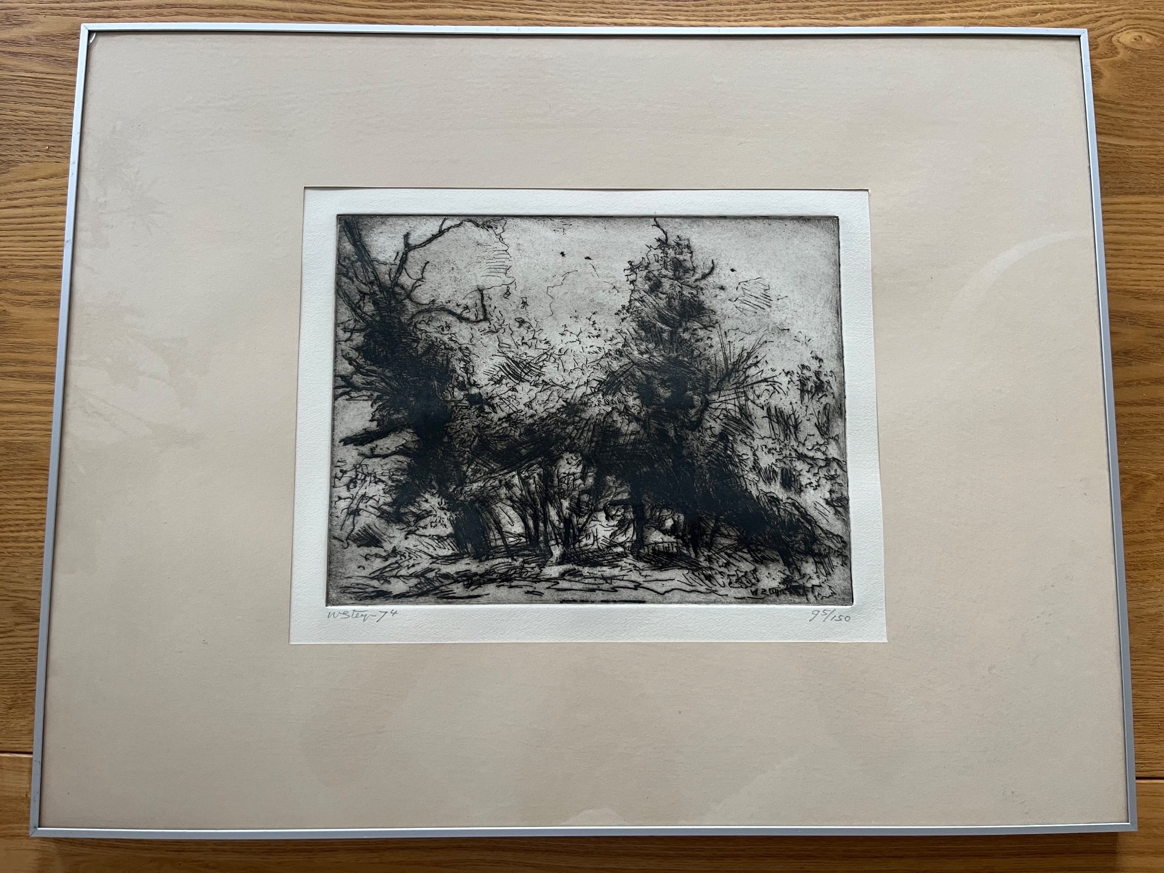 Wim Steijn - Abstract bos kopen? Bied vanaf 35!