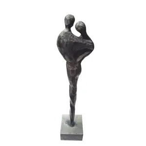 Brons (Onbekend) - SAMEN - beeld op stenen sokkel - 22279 kopen? Bied vanaf 65!