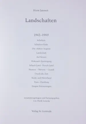Horst Janssen - Lot van 6 boeken waarvan 5 handgesigneerd! kopen? Bied vanaf 1!