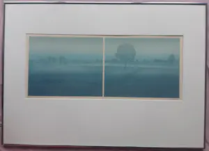 Elmar Gille - polderlandschap (tweeluik) kopen? Bied vanaf 85!