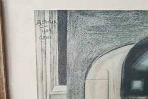 Jan Toorop - het gebed-1924, gesigneerd op de plaat en zie achterop kopen? Bied vanaf 45!
