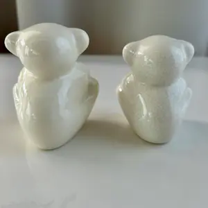 Boch Frères Keramis - & Royal Boch - Twee beertjes oud en nieuw - design Rik Delrue kopen? Bied vanaf 55!