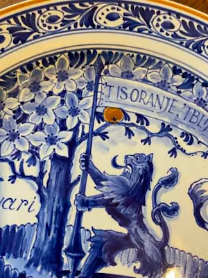 Porceleyne Fles - herdenkingsbord geboorte prinses Beatrix kopen? Bied vanaf 55!