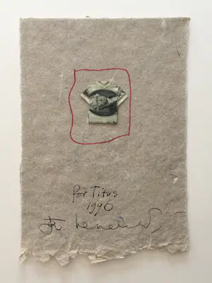 Jan Henderikse - gevouwen Dollar biljet - 1996 kopen? Bied vanaf 150!
