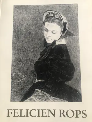 Felicien Rops - drie boeken en kaart kopen? Bied vanaf 35!