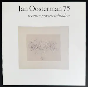 Jan Oosterman jr. - Porseleinen dubbelblad 'Montaillou VI' 1985 kopen? Bied vanaf 150!