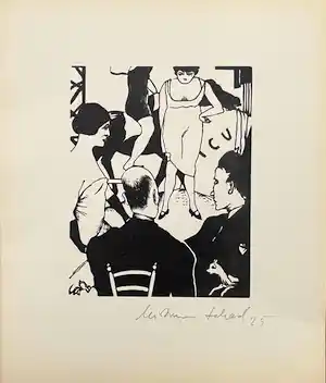 Christian Schad - Variétéprobe verkocht voor € 200!