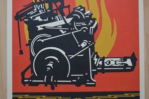 Shepard Fairey - Think & create / Print & destroy. kopen? Bied vanaf 75!