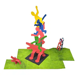 Keith Haring - 3D Pop Up Book - Altarpiece Edition kopen? Bied vanaf 350!