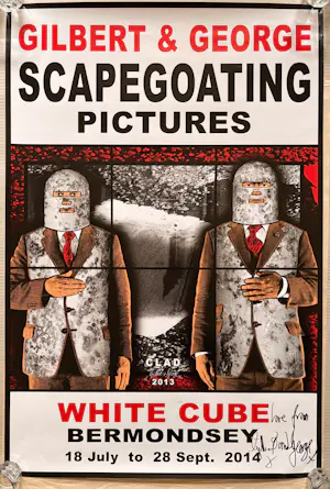 Gilbert & George - Scapegoating pictures Clad kopen? Bied vanaf 25!