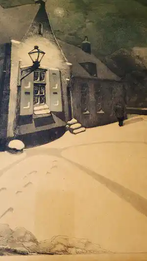 Hendrik Henrichs - Winteravond verkocht voor € 35!