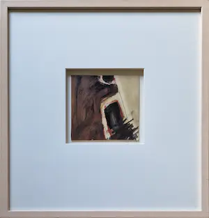 Jan Radersma - Abstracte compositie - Gemengde techniek - Ingelijst kopen? Bied vanaf 50!