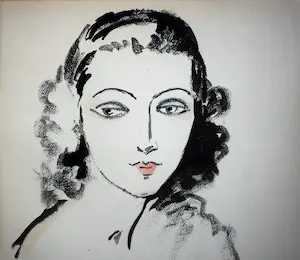 Kees van Dongen - Portrait de femme kopen? Bied vanaf 950!