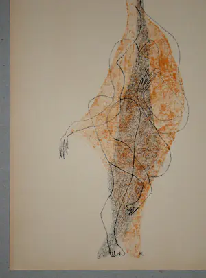 Henri Laurens - Personage - 1951 - Originele lithografie - Gemonogrammeerd - Mourlot kopen? Bied vanaf 70!