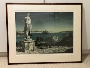 Carel Willink - Landschap Versailles kleurenlitho kopen? Bied vanaf 450!