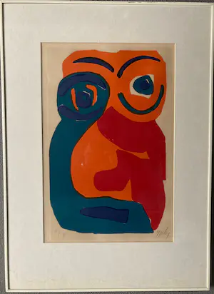 Karel Appel - Face (Happy Face) kopen? Bied vanaf 500!