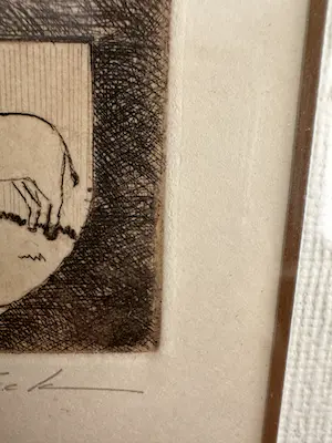 Niet of onleesbaar gesigneerd - Religieuze gravure kopen? Bied vanaf 1!