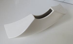 Niet of onleesbaar gesigneerd - Modernistische keramische vaas gemaakt voor De Bijenkorf kopen? Bied vanaf 1!