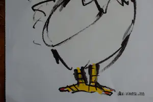 Ellen Meuwese - zeefdruk - Kip - 2000 kopen? Bied vanaf 25!
