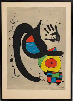 Joan Miro - Cat I Ma verkocht voor € 201!