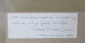 Niet of onleesbaar gesigneerd - Penetekening Rivierlandschap gesigneerd Rijkers kopen? Bied vanaf 1!