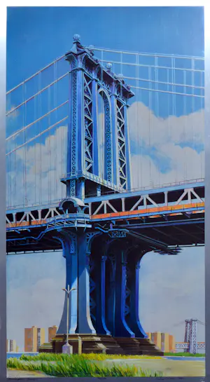 Richard John Haas - Manhattan Bridge - kopen? Bied vanaf 475!