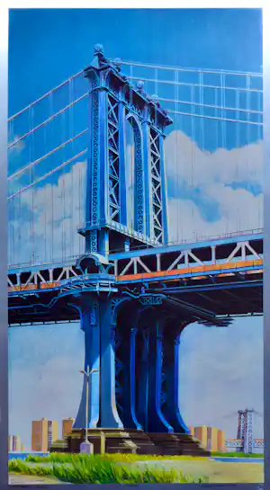 Richard John Haas - Manhattan Bridge - kopen? Bied vanaf 475!
