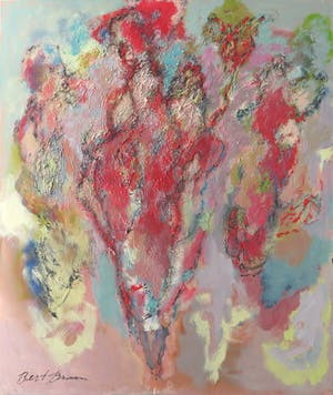 Bert Braam - Acryl op doek, Figuren (Zeer Groot) kopen? Bied vanaf 300!