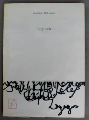 Christian Dotremont - Soft cover boek: Logbook - 1974 verkocht voor € 130!