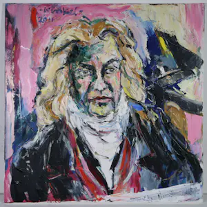 Arien Winkel - Olieverf op doek - Serie van 3 componisten: Beethoven, Mozart en Joseph Haydn kopen? Bied vanaf 250!