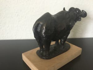 Brons (Onbekend) - Buffel - Os kopen? Bied vanaf 10!