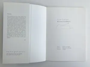 Klaas Gubbels - Werken op papier, gesigneerd en voorzien van tekening (2003) kopen? Bied vanaf 50!