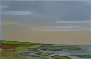 Franklin Meijer - Terschelling - 4 x aquarelstudies kopen? Bied vanaf 49!