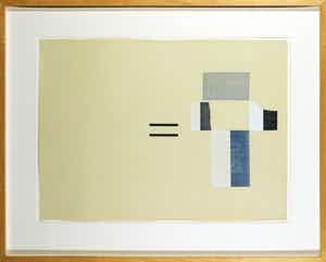 William Childress - Gemengde techniek op papier, Zonder titel - Ingelijst verkocht voor € 100!