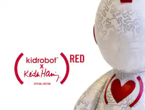Keith Haring - Kidrobot 7in (Red) Special Edition kopen? Bied vanaf 85!