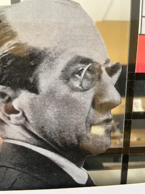 Robert Hallatu - Hommage aan Mondriaan kopen? Bied vanaf 25!