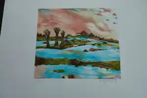 Nicolaas Wijnberg - LANDSCHAP verkocht voor € 35!