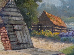 Jacob van Rossum - Boerderij met bootje aan het water en vergezicht kopen? Bied vanaf 165!