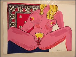 Jan Cremer - zeefdruk BALLERINA-P1 Handgesigneerd kopen? Bied vanaf 825!