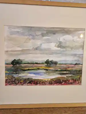 Hub Boesten - Torrenierie -landschap verkocht voor € 60!