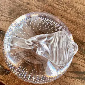 Niet of onleesbaar gesigneerd - Spijkerglas appel, massief kopen? Bied vanaf 10!