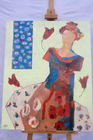 Wies van Dort - Hommage aan Klimt I kopen? Bied vanaf 160!