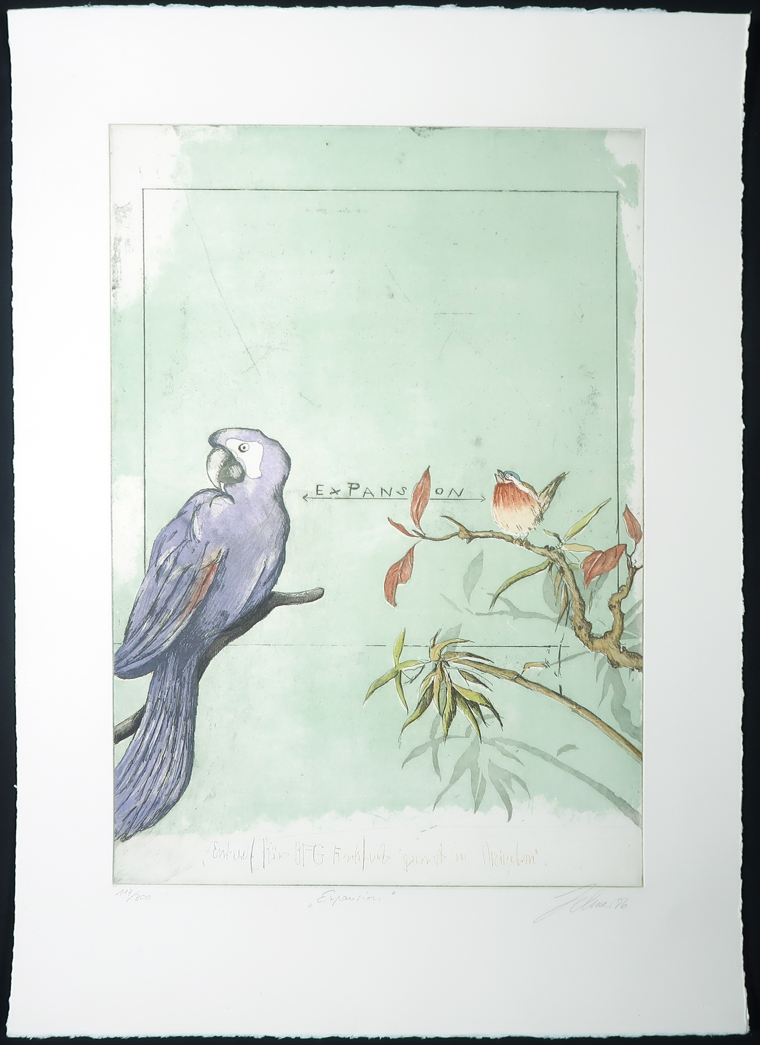 Niet of onleesbaar gesigneerd - Ets en aquatint, Expansion kopen? Bied vanaf 1!