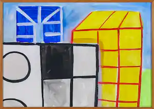 Paul Nassenstein - Aquarel, Zonder titel - Ingelijst kopen? Bied vanaf 125!