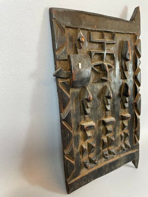 Dogon - 210832 - Old & Tribal used African Dogon Granary Door - Mali. kopen? Bied vanaf 1!